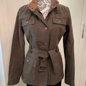 Military Green Jacket, Size M